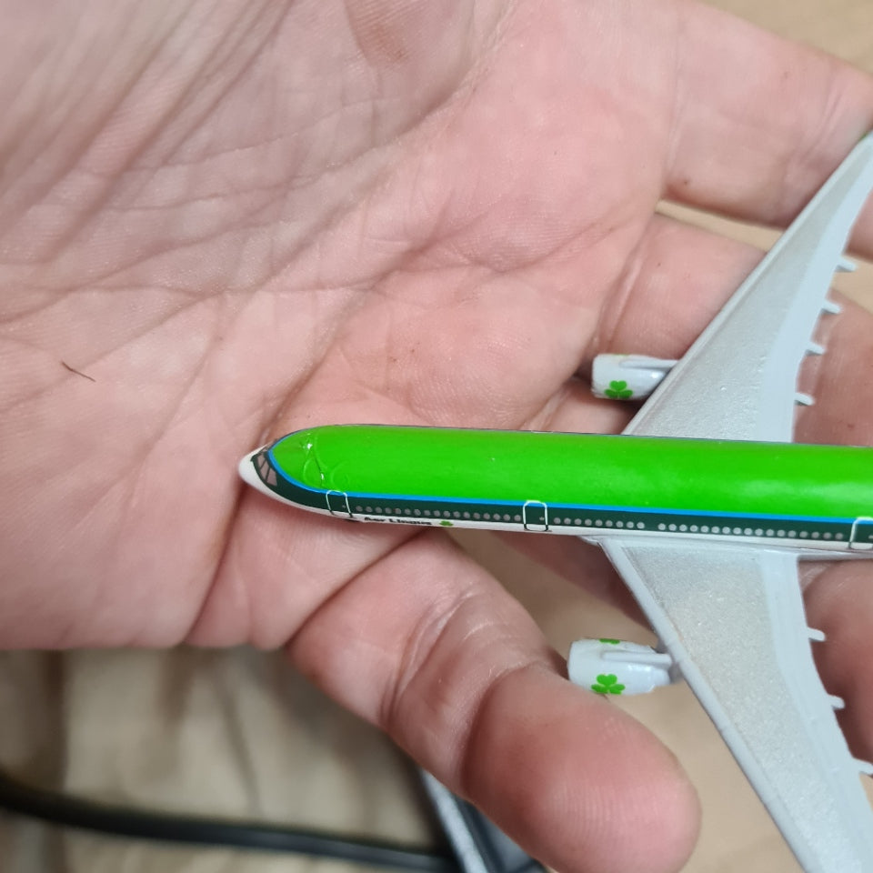 Schabak 1:600 Airbus A330 Aer Lingus diecast plane 954/97 good boxed