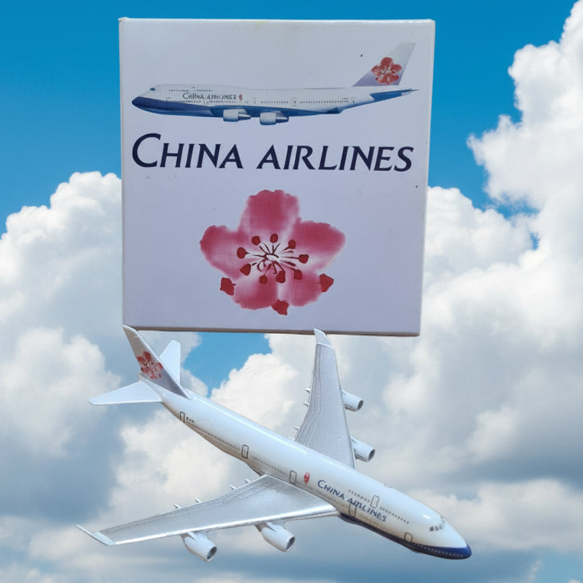 Schabak 1:600 Boeing 747-400 China Airlines diecast plane 921/105 VGC boxed