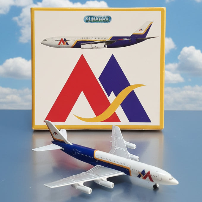 Schabak 1:600 IL-86 Armenian Airlines diecast plane 953/177 VGC boxed