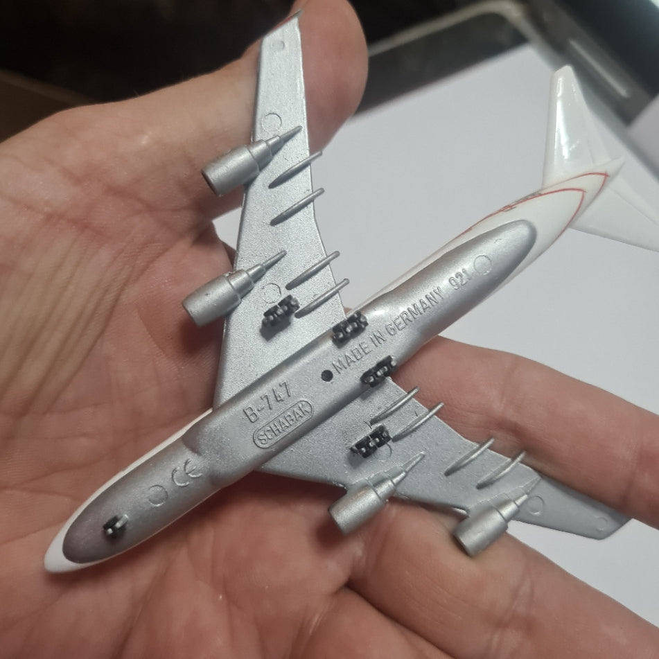 Schabak 1:600 Boeing 747-400 Air India diecast plane 921/108 VGC  boxed