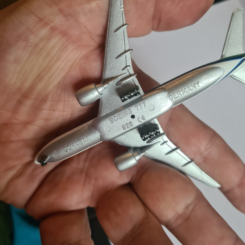 Schabak 1:600 Boeing 747-400 Saudia diecast plane 921/31 VGC  boxed