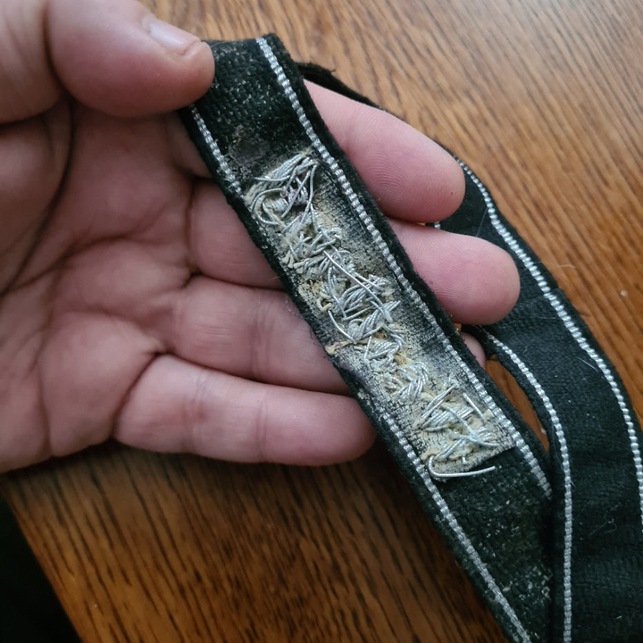 WW2 German Westland cuff title , will be reproduction enactment i think ? ex movie department