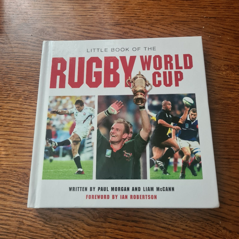 Little book of the Rugby World cup 1987-2015 signed by jonny Wilkinson