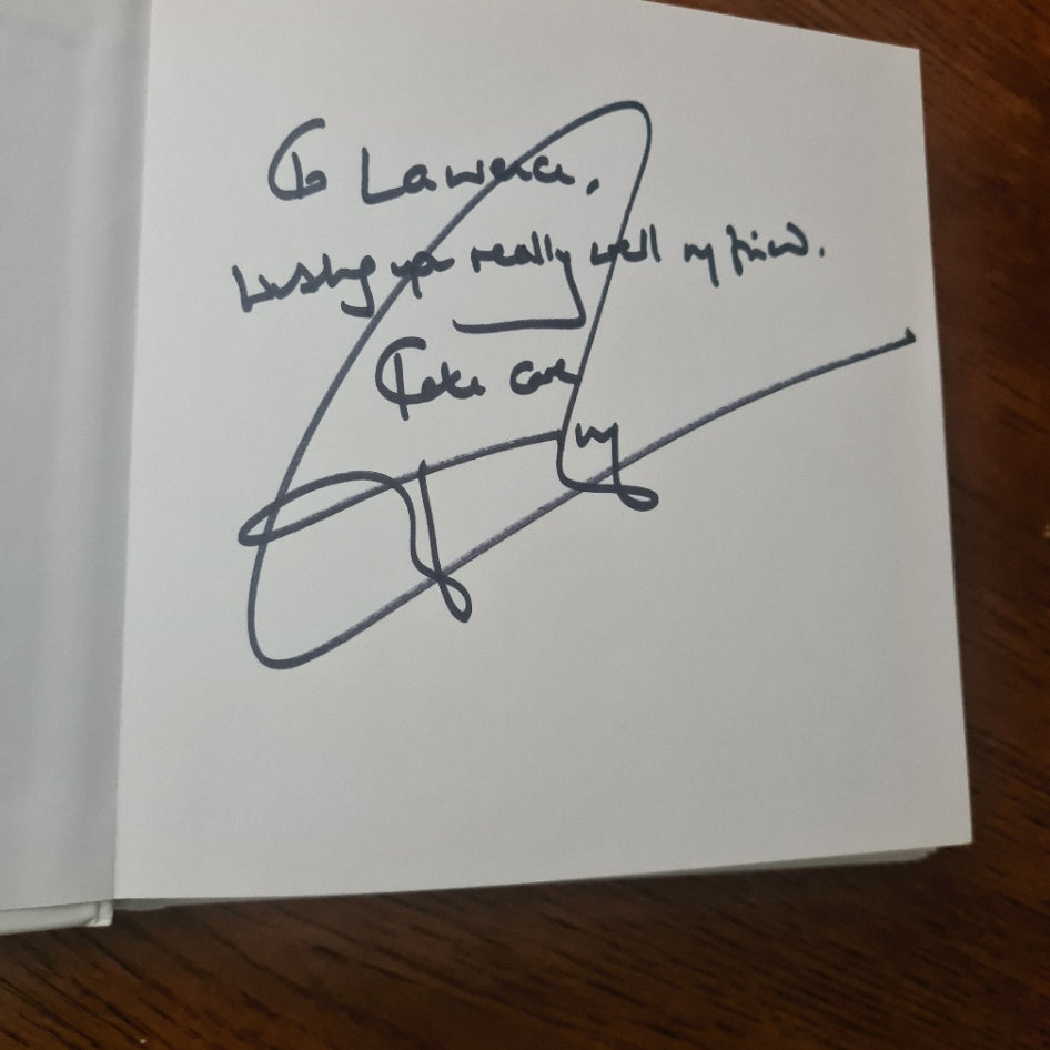 Little book of the Rugby World cup 1987-2015 signed by jonny Wilkinson