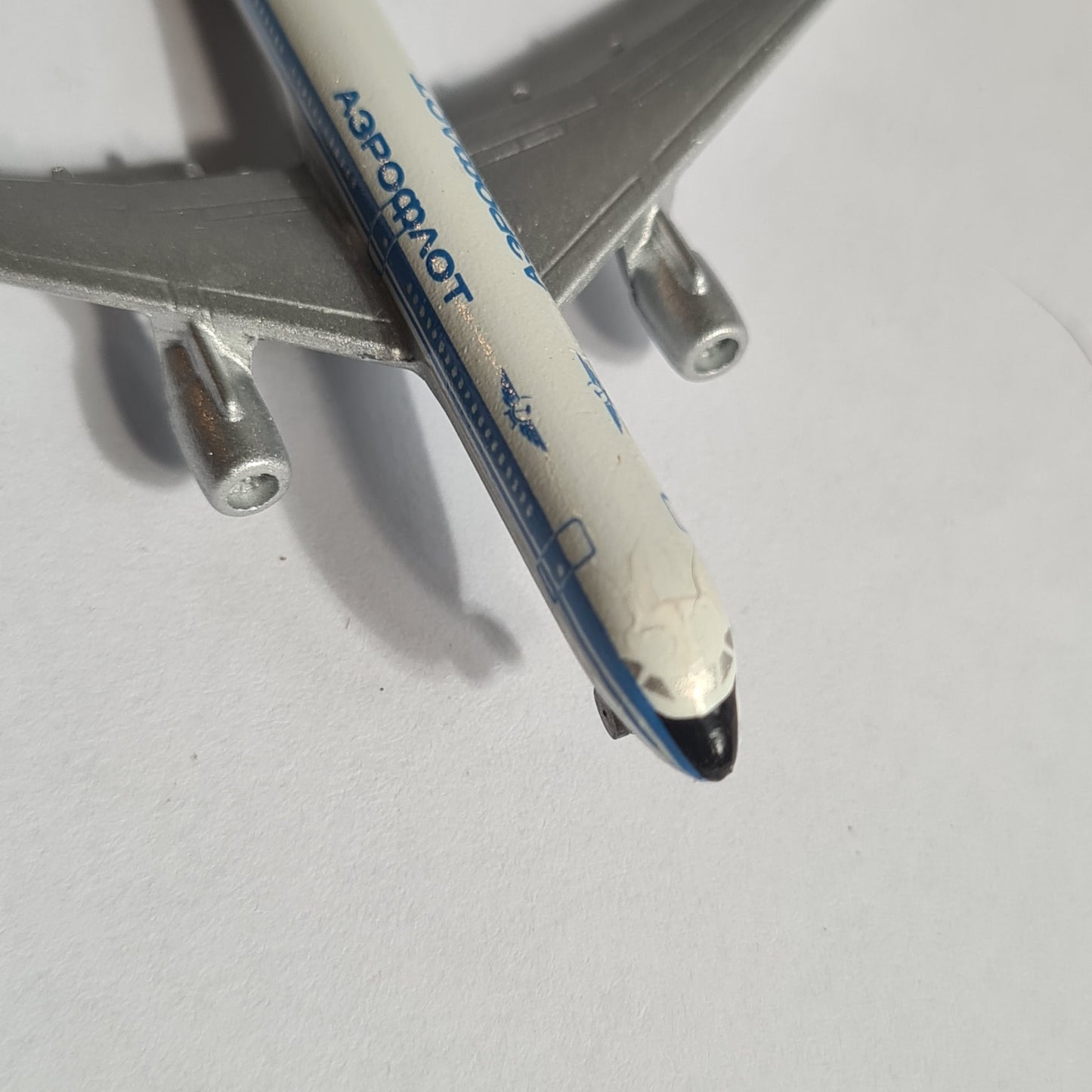Schabak 1:600 Tupolev TU-204 Soviet Airlines diecast plane 950/139 good  boxed