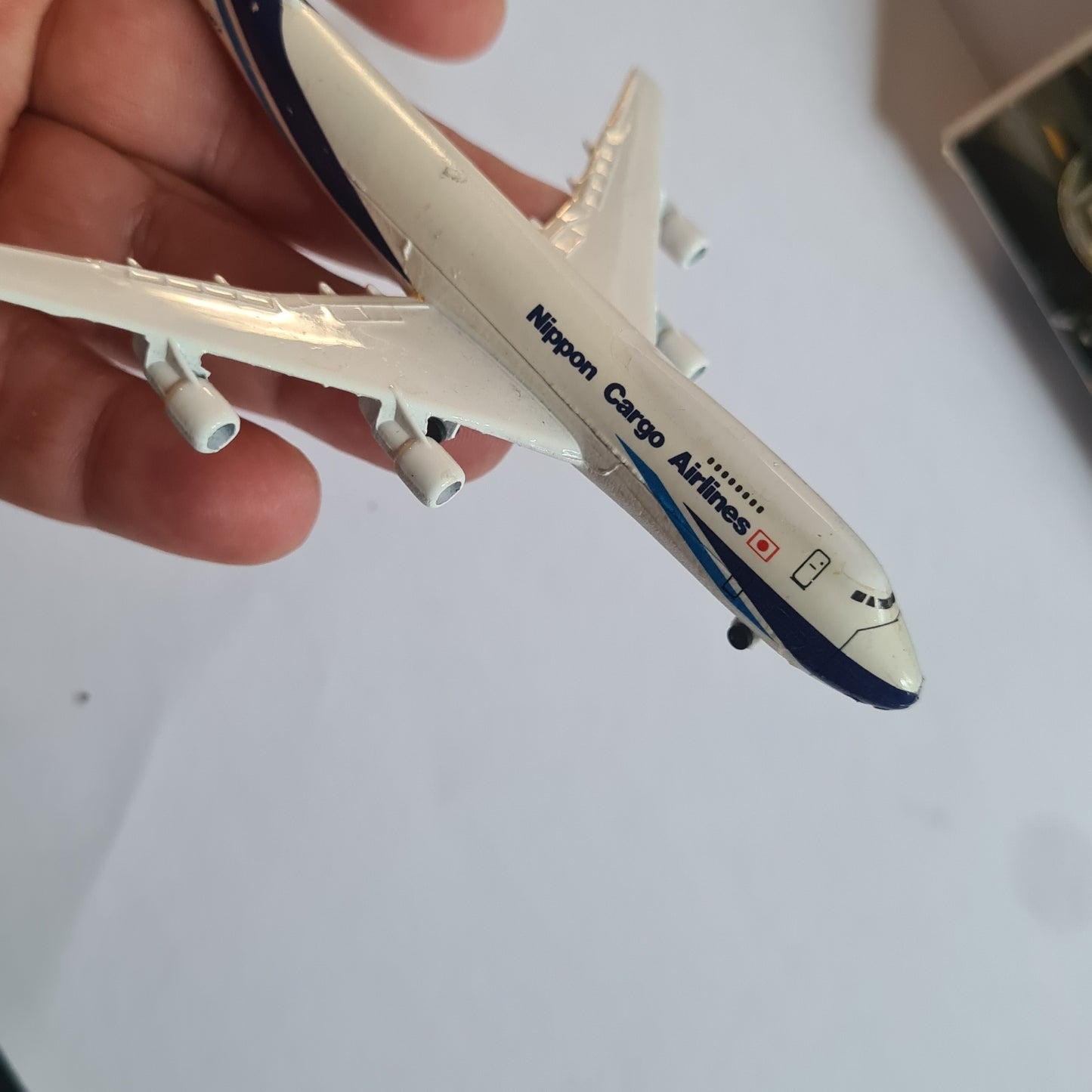 Schabak 1:600 Boeing 747-F NCA Nippon Cargo Airlines diecast plane 901/101 VGC boxed