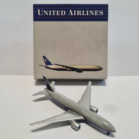 Schabak 1:600 Boeing 777 United Airlines diecast plane 928/23 good boxed