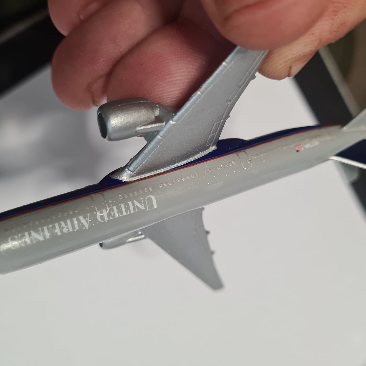 Schabak 1:600 Boeing 777 United Airlines diecast plane 928/23 good boxed