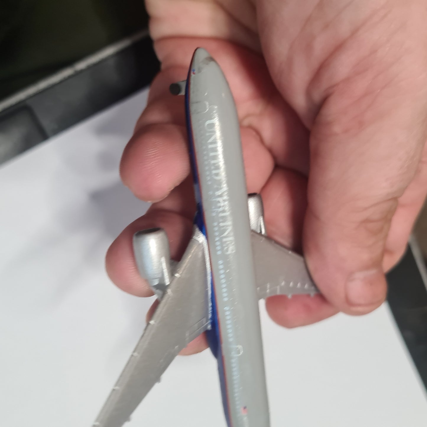 Schabak 1:600 Boeing 777 United Airlines diecast plane 928/23 good boxed