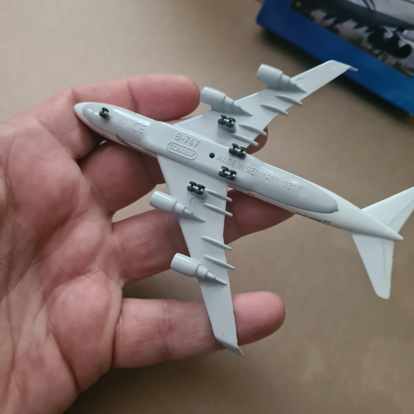 Schabak 1:600 Boeing 747-400 Air New Zealand diecast plane 921/79 VGC boxed
