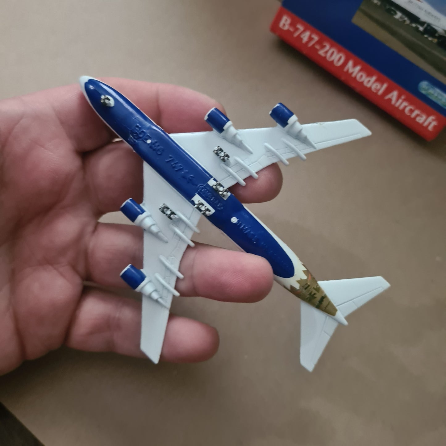 Schabak 1:600 Boeing 747-200 British Airways "India" diecast plane 901/14ip good+ boxed