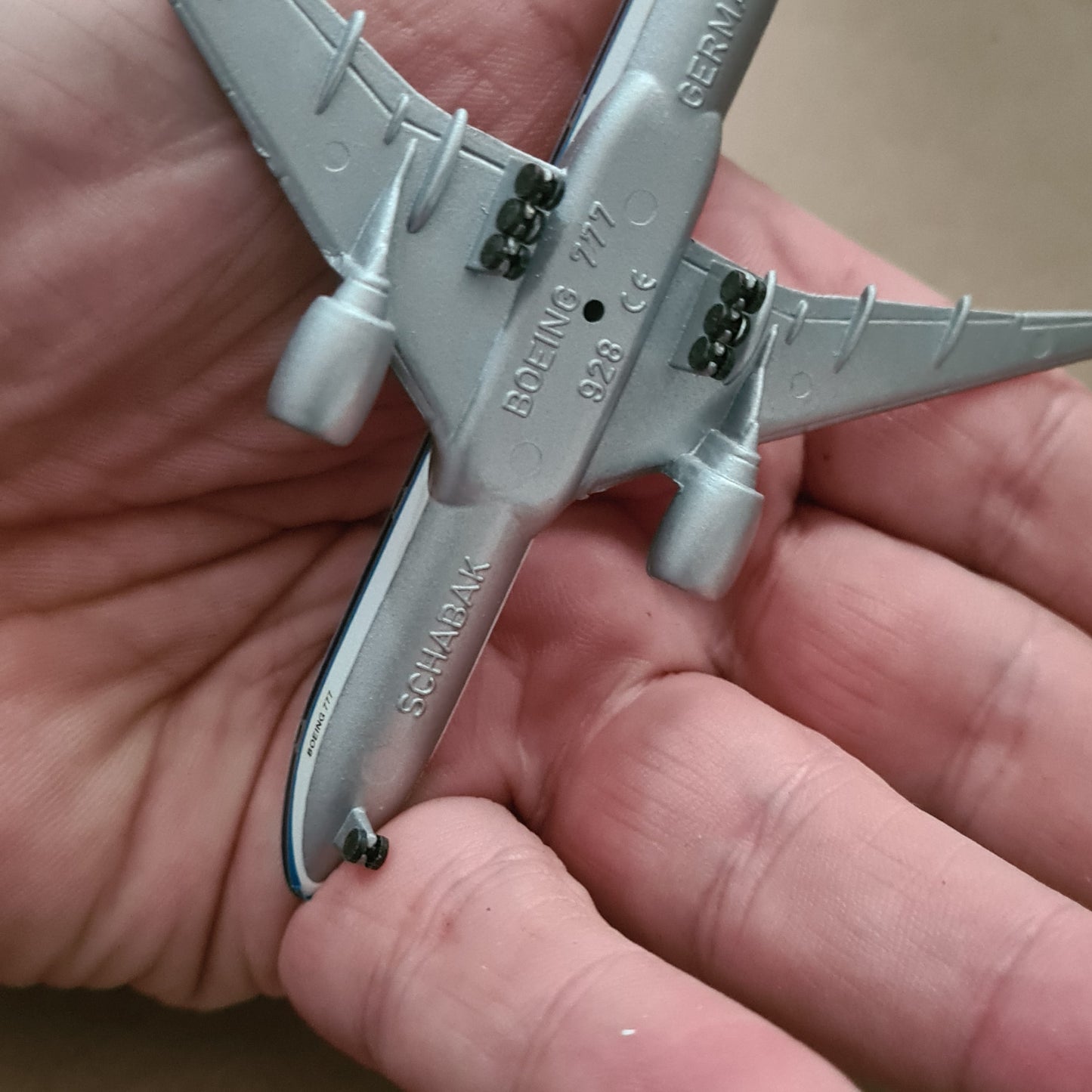 Schabak 1:600 Boeing 777 China Southern diecast plane 928/175 good + boxed