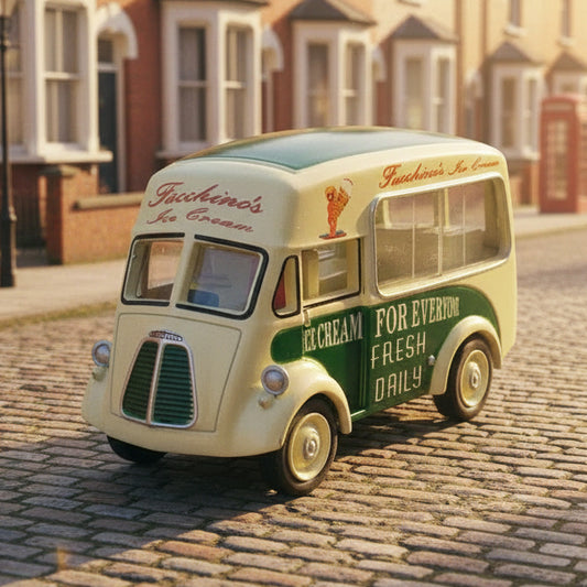 Oxford Diecast Facchinos Morris J Ice Cream Van - 1:76 Scale Product Code: 76MJ001 loose vgc
