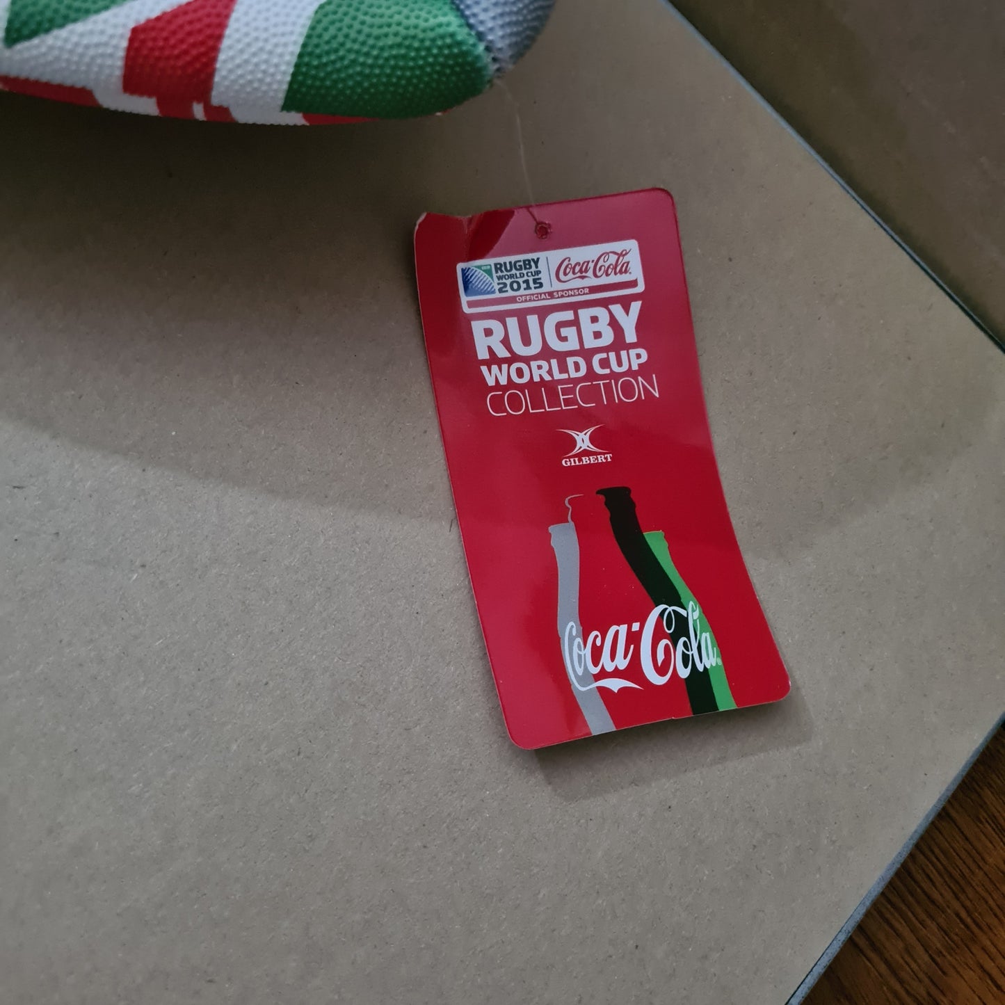 2015 Rugby World cup Gilbert Coca-Cola Ball signed by Jonny Wilkinson lovely item clean