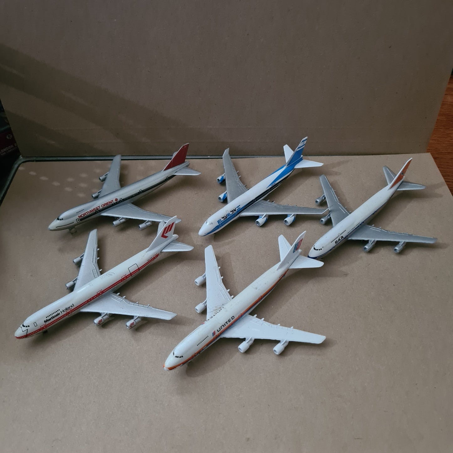 Schabak 1:600 various loose commercial airlines 747 etc mixed ex-display diecast planes bundle lot 18