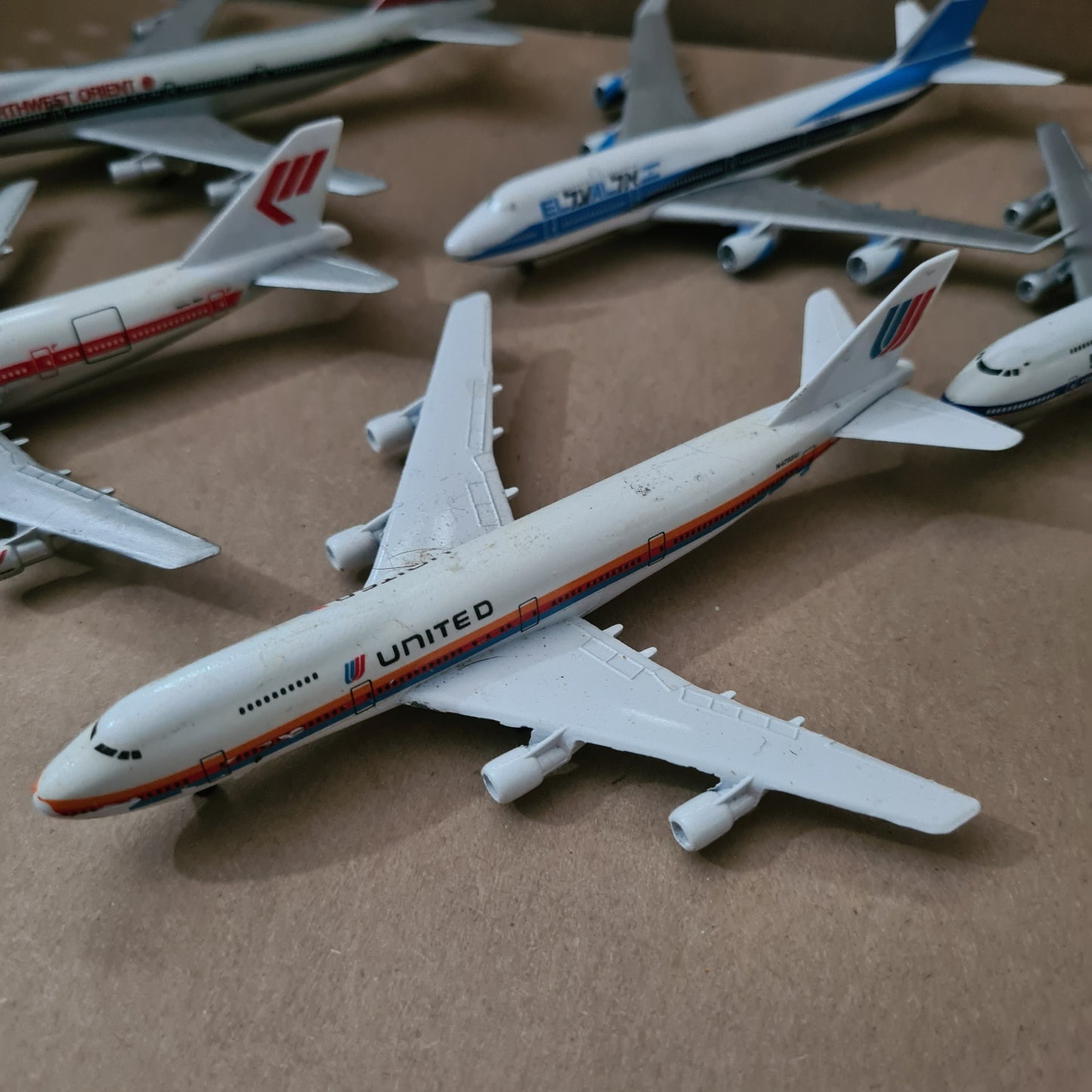 Schabak 1:600 various loose commercial airlines 747 etc mixed ex-display diecast planes bundle lot 18
