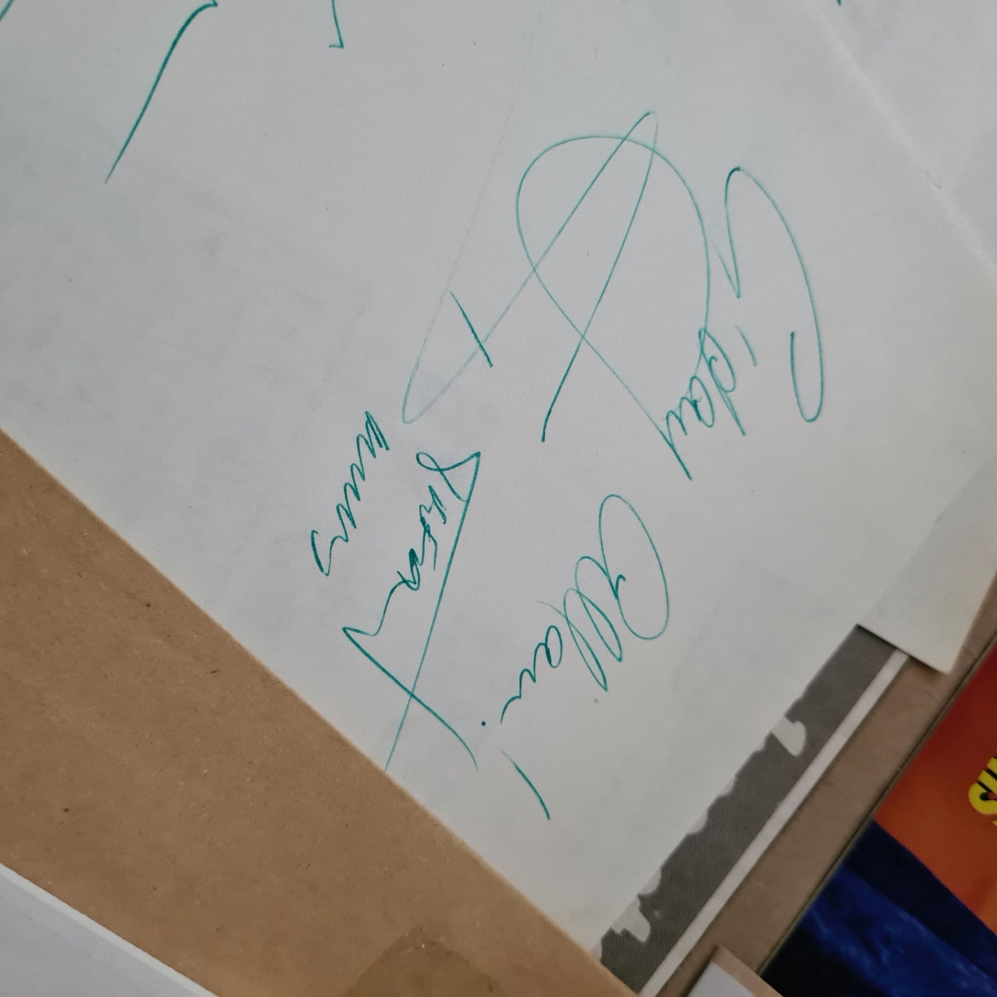 blood brothers musical cast autographs Stefan Dennis Helen Reddy plus more