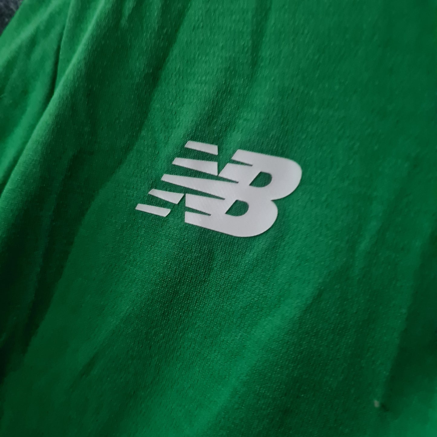 Celtic New Balance Mens Large Green Polo Shirt 2015-2016 Short Sleeve Polo nice
