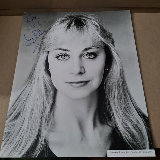 Jane Robbins actress autograph signed photo