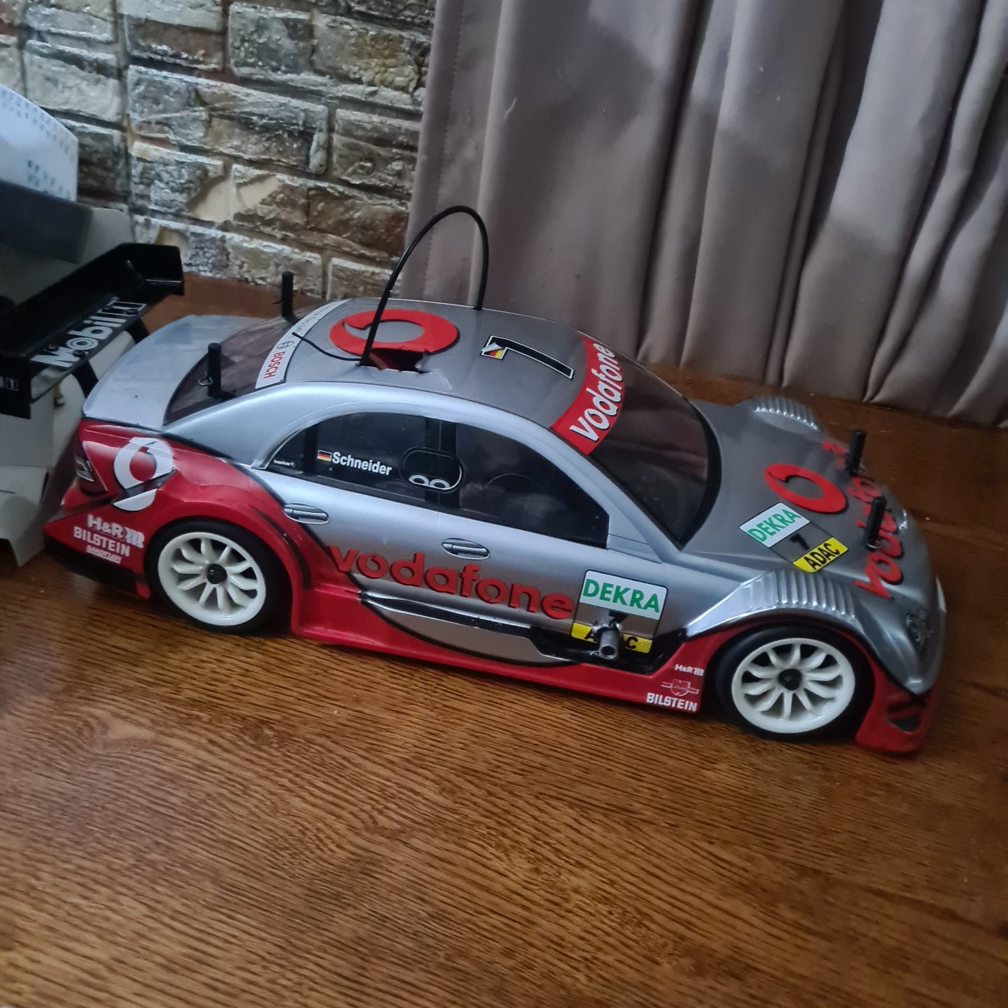 Kyosho Pureten GP Fazer AMG Mercedes Benz C-Class DTM 2005 nitro 1:10 RC Car used