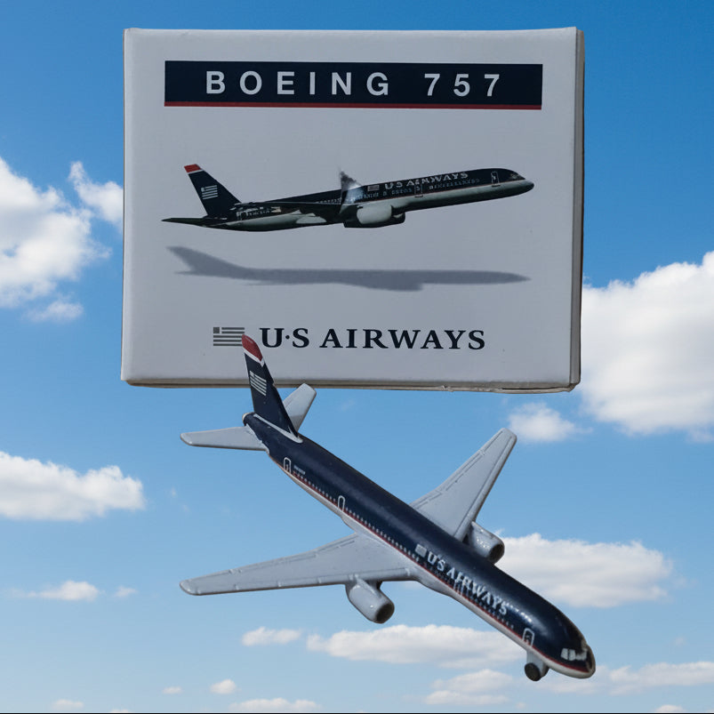 Schabak 1:600 Boeing 757 U.S US Airways diecast plane 908/99 VGC boxed