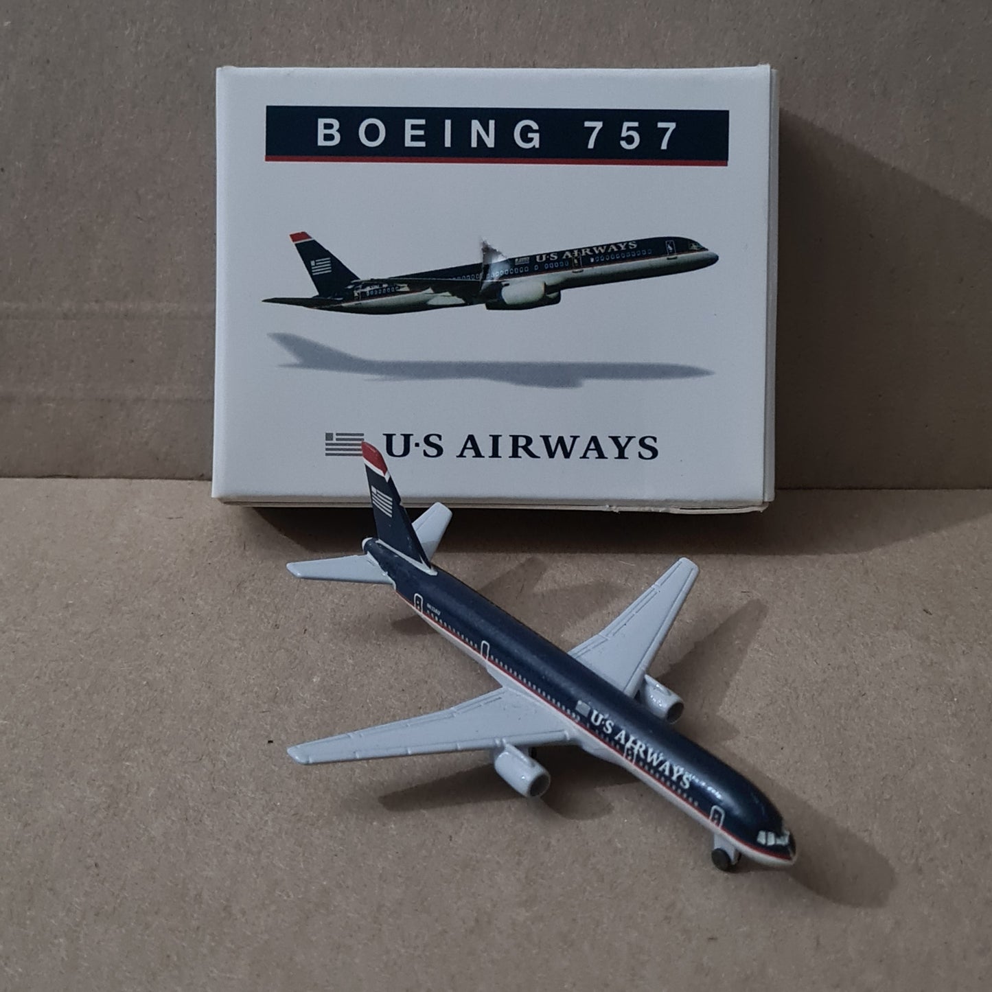 Schabak 1:600 Boeing 757 U.S US Airways diecast plane 908/99 VGC boxed