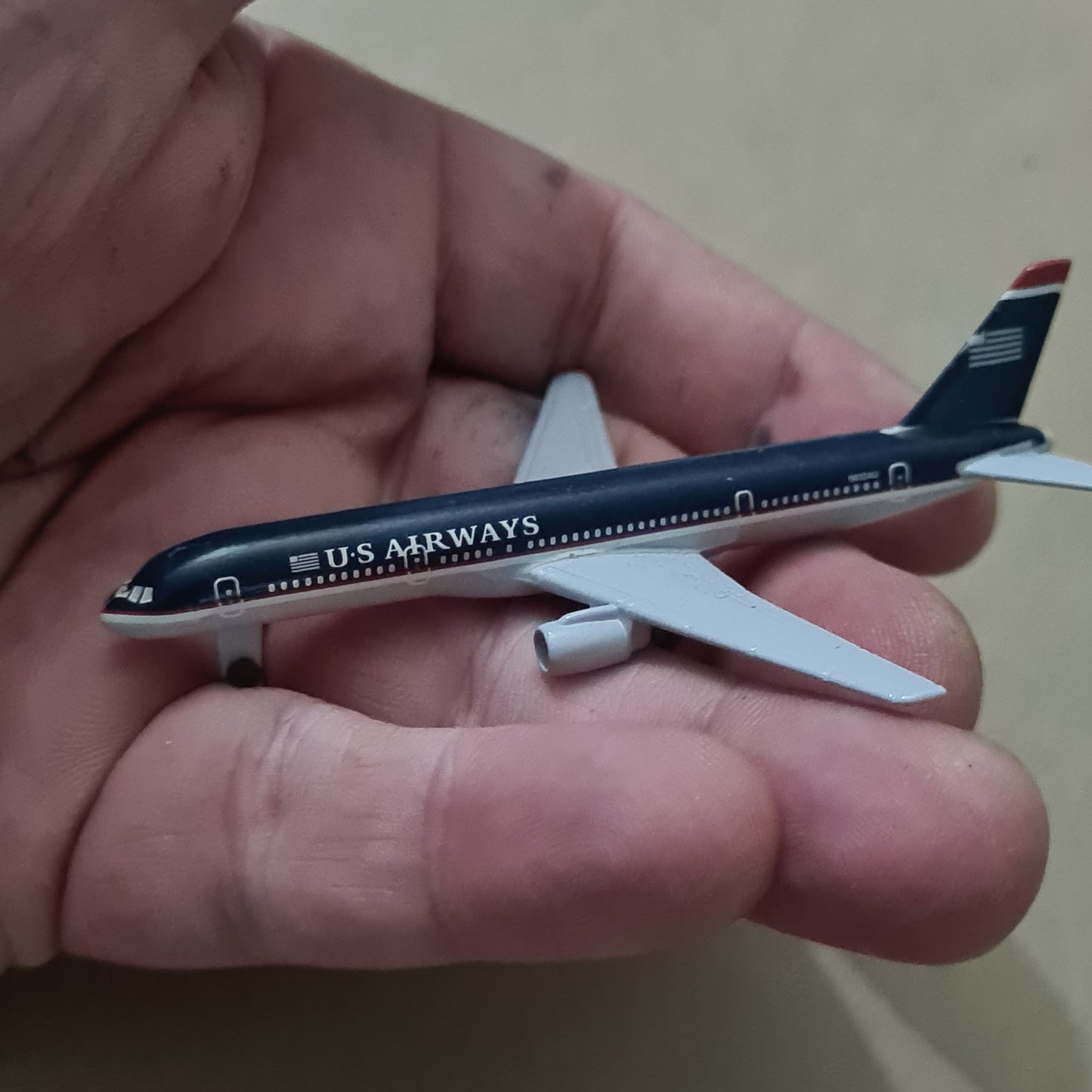 Schabak 1:600 Boeing 757 U.S US Airways diecast plane 908/99 VGC boxed