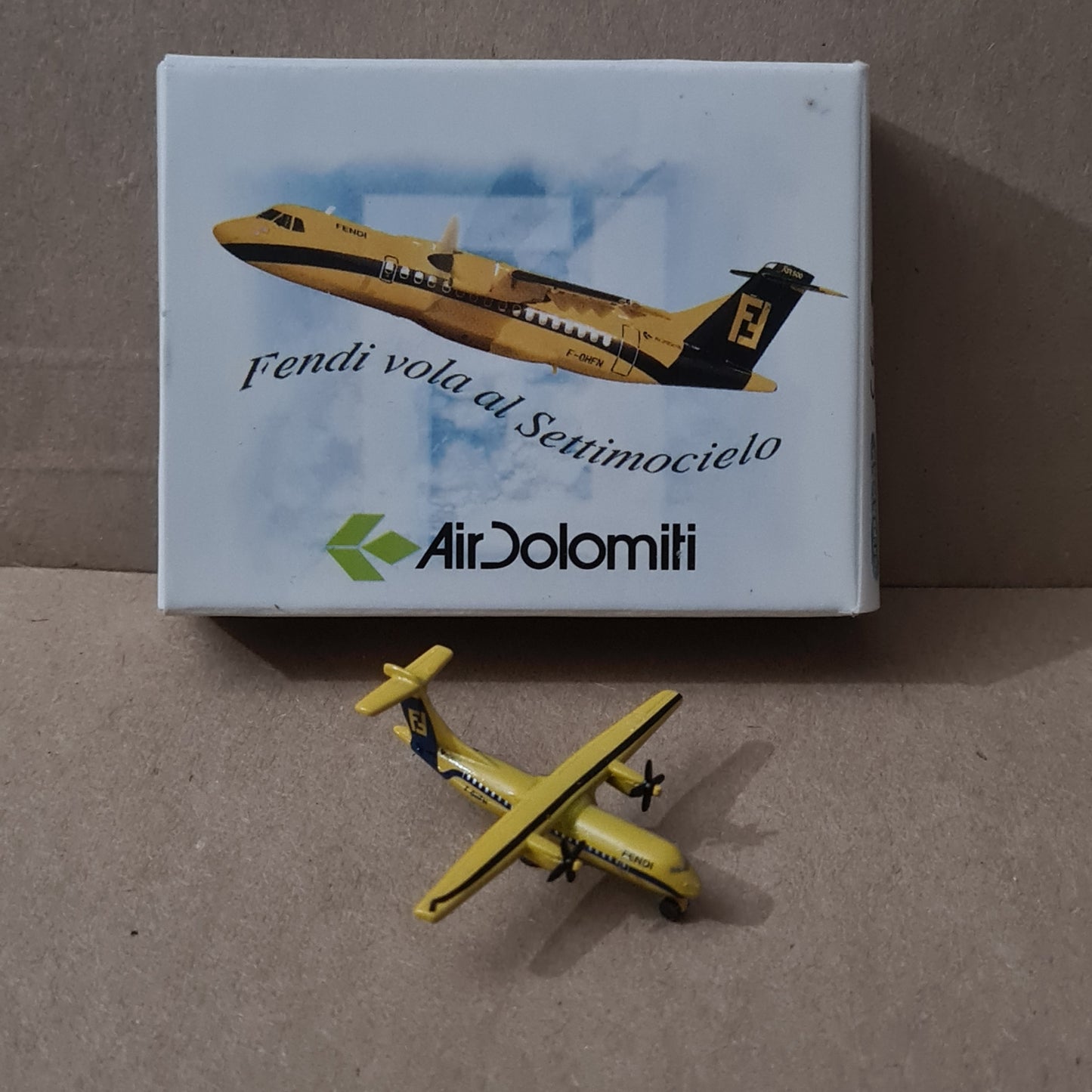 Schabak 1:600 ATR 42 Air Dolomiti diecast plane 929/212 VGC boxed