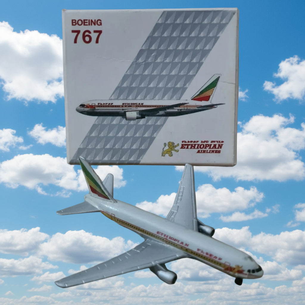 Schabak 1:600 Boeing 767 Ethiopian Airlines  diecast plane 907/96 Fair some wear boxed