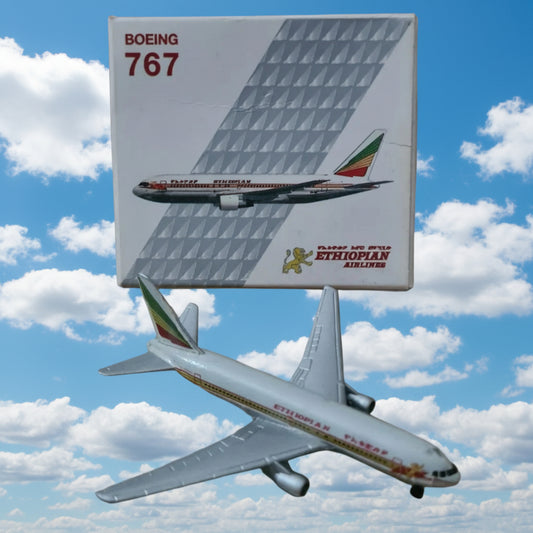 Schabak 1:600 Boeing 767 Ethiopian Airlines  diecast plane 907/96 Fair some wear boxed