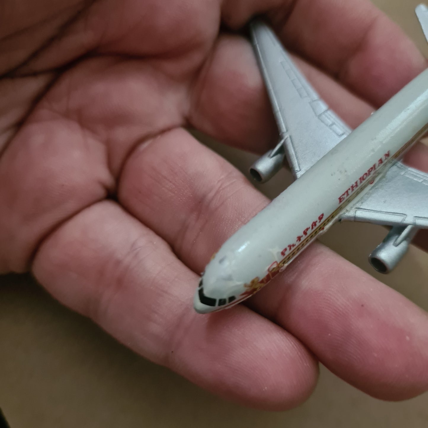 Schabak 1:600 Boeing 767 Ethiopian Airlines  diecast plane 907/96 Fair some wear boxed