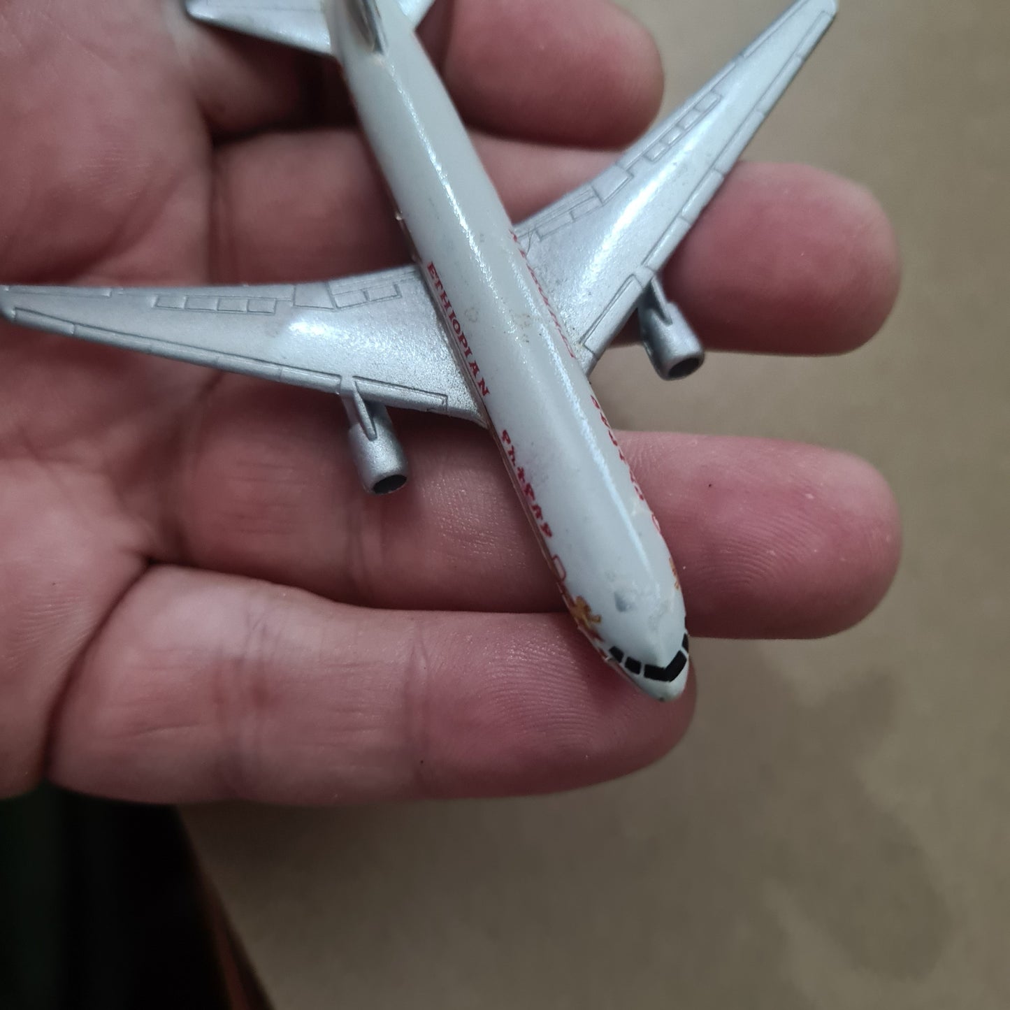 Schabak 1:600 Boeing 767 Ethiopian Airlines  diecast plane 907/96 Fair some wear boxed