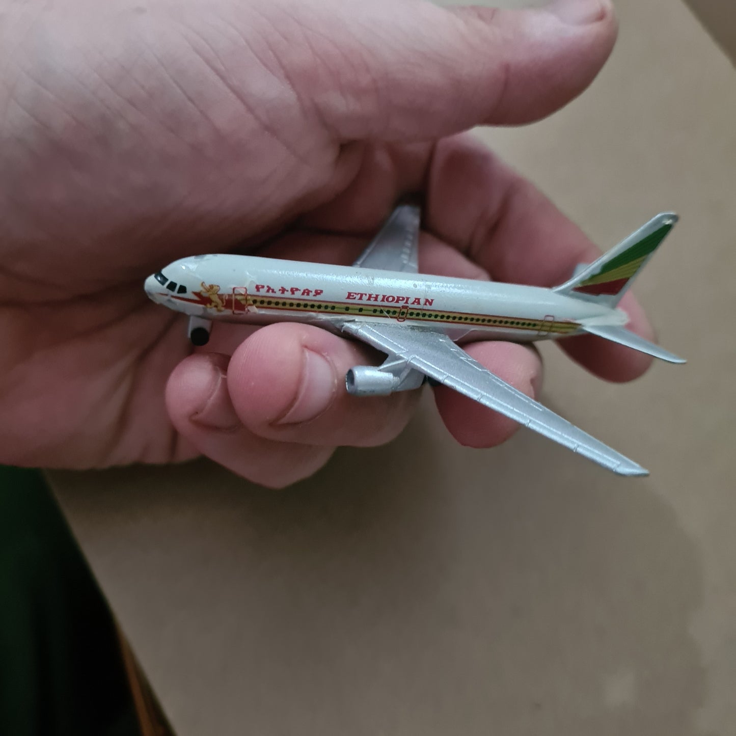 Schabak 1:600 Boeing 767 Ethiopian Airlines  diecast plane 907/96 Fair some wear boxed