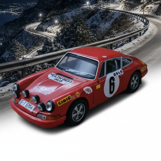 1:43 Vitesse 1970 monte carlo rally Porsche 911 rally car loose very good diecast model