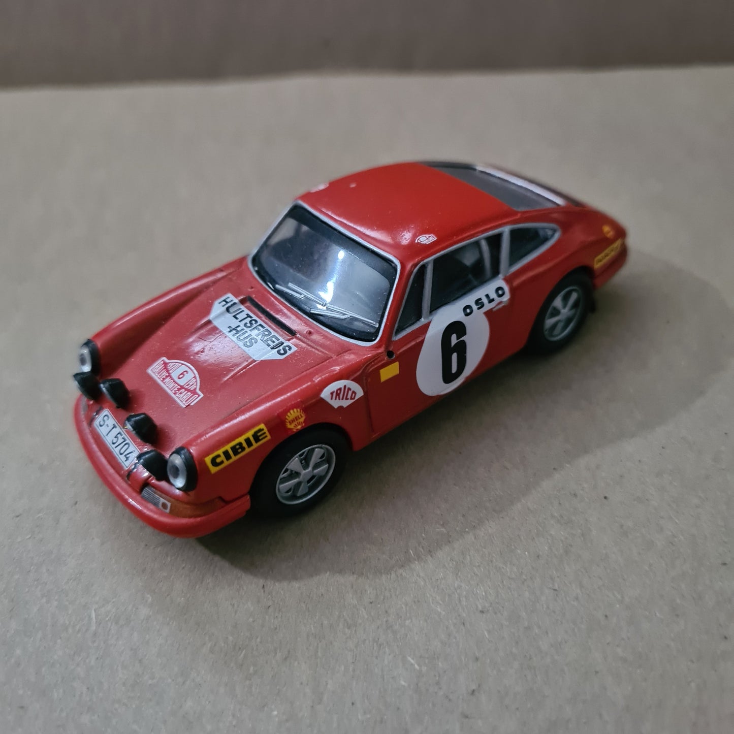 1:43 Vitesse 1970 monte carlo rally Porsche 911 rally car loose very good diecast model