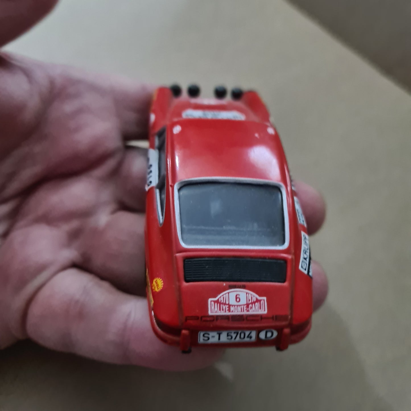 1:43 Vitesse 1970 monte carlo rally Porsche 911 rally car loose very good diecast model
