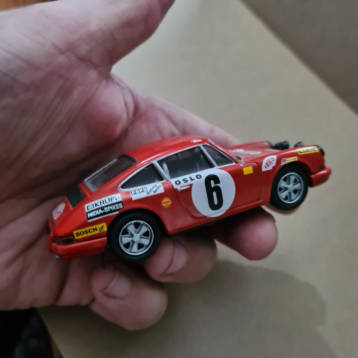 1:43 Vitesse 1970 monte carlo rally Porsche 911 rally car loose very good diecast model