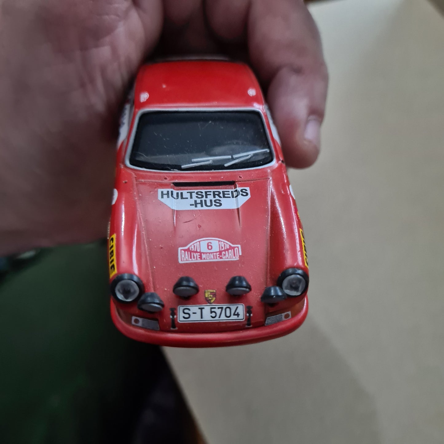1:43 Vitesse 1970 monte carlo rally Porsche 911 rally car loose very good diecast model