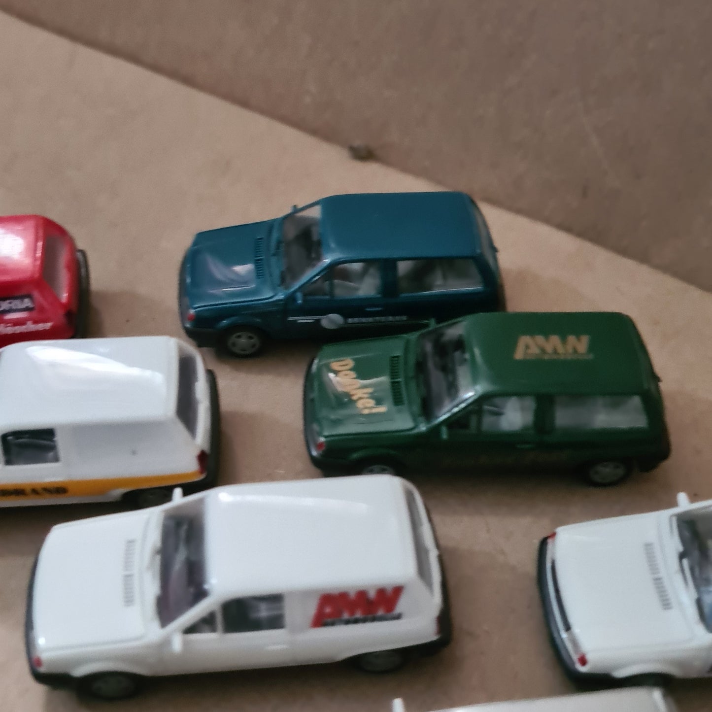 1:87 AWM VW POLO Kombi van collection bundle of miniature model cars x9