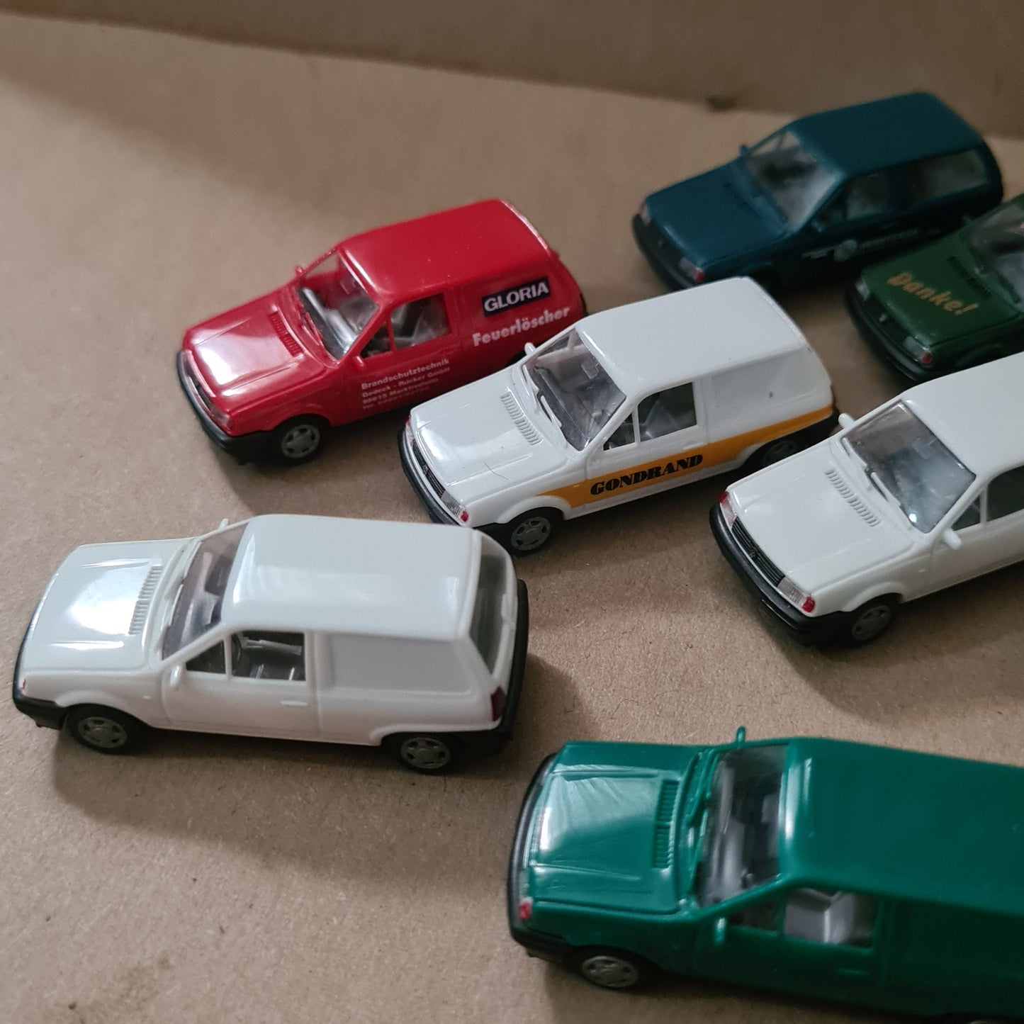 1:87 AWM VW POLO Kombi van collection bundle of miniature model cars x9
