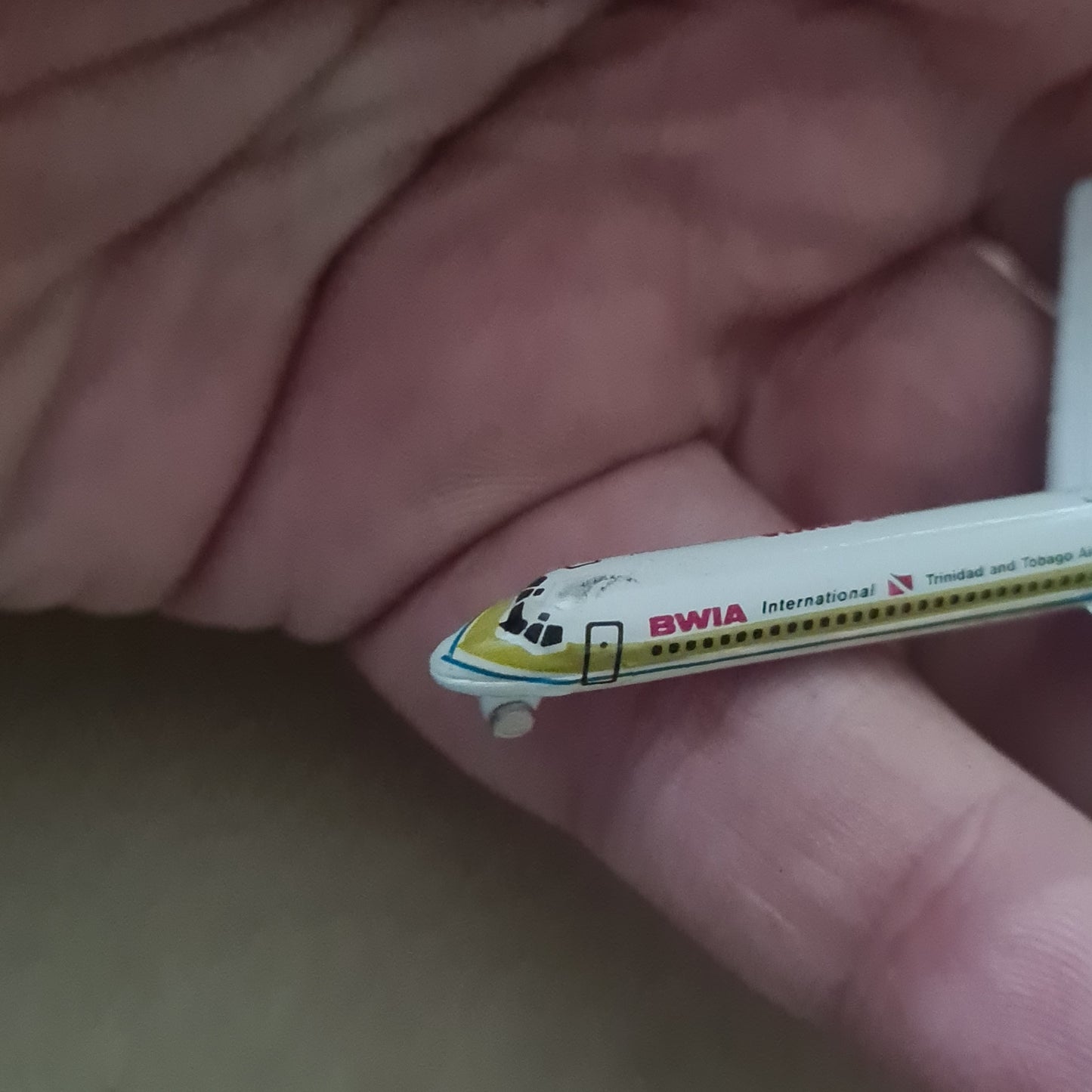 Schabak 1:600 Douglas DC-9-80 BWIA Trinidad & Tobago diecast plane 904/10 good boxed