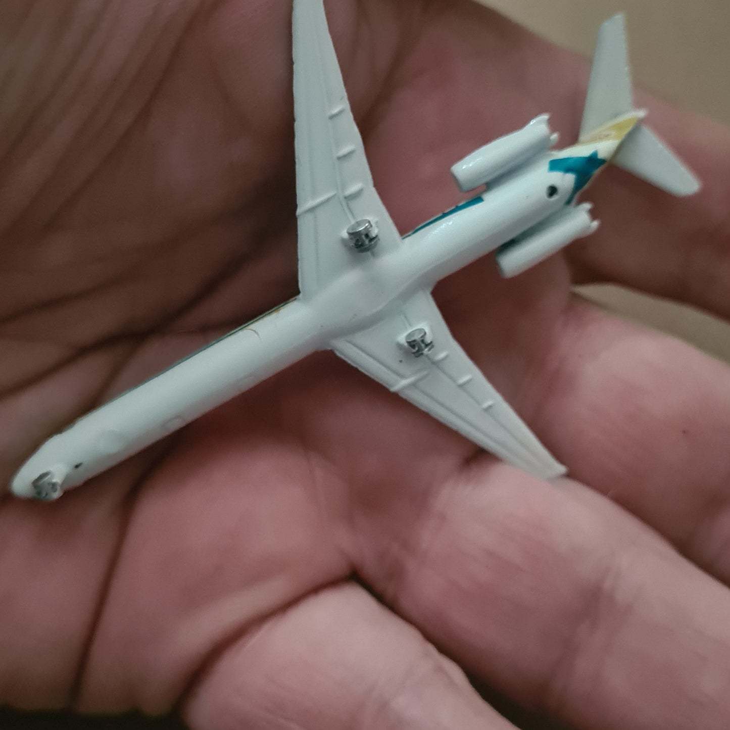 Schabak 1:600 Douglas DC-9-80 BWIA Trinidad & Tobago diecast plane 904/10 good boxed