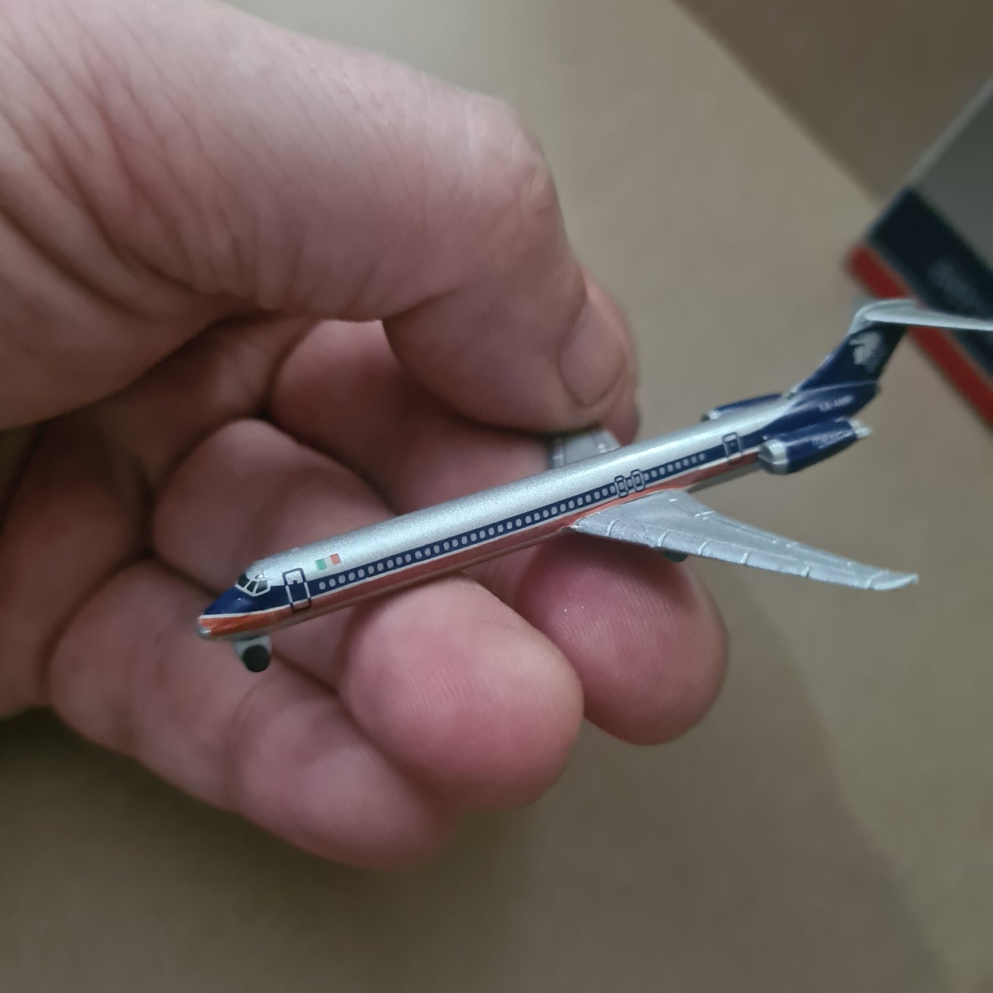 Schabak 1:600 MD-88 Aeromexico diecast plane 904/120 VGC boxed