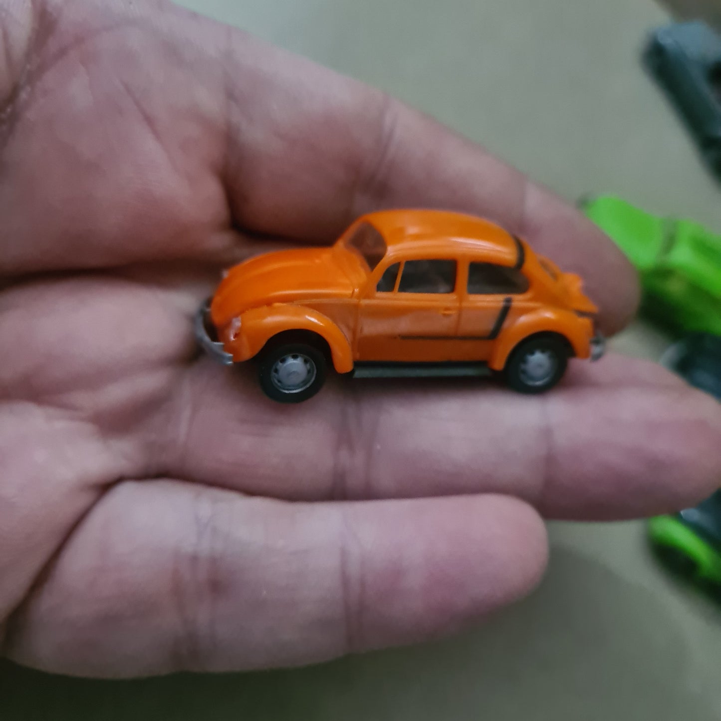 1:87 AWM classic VW Kafer Beetle miniature classic model cars x5 loose