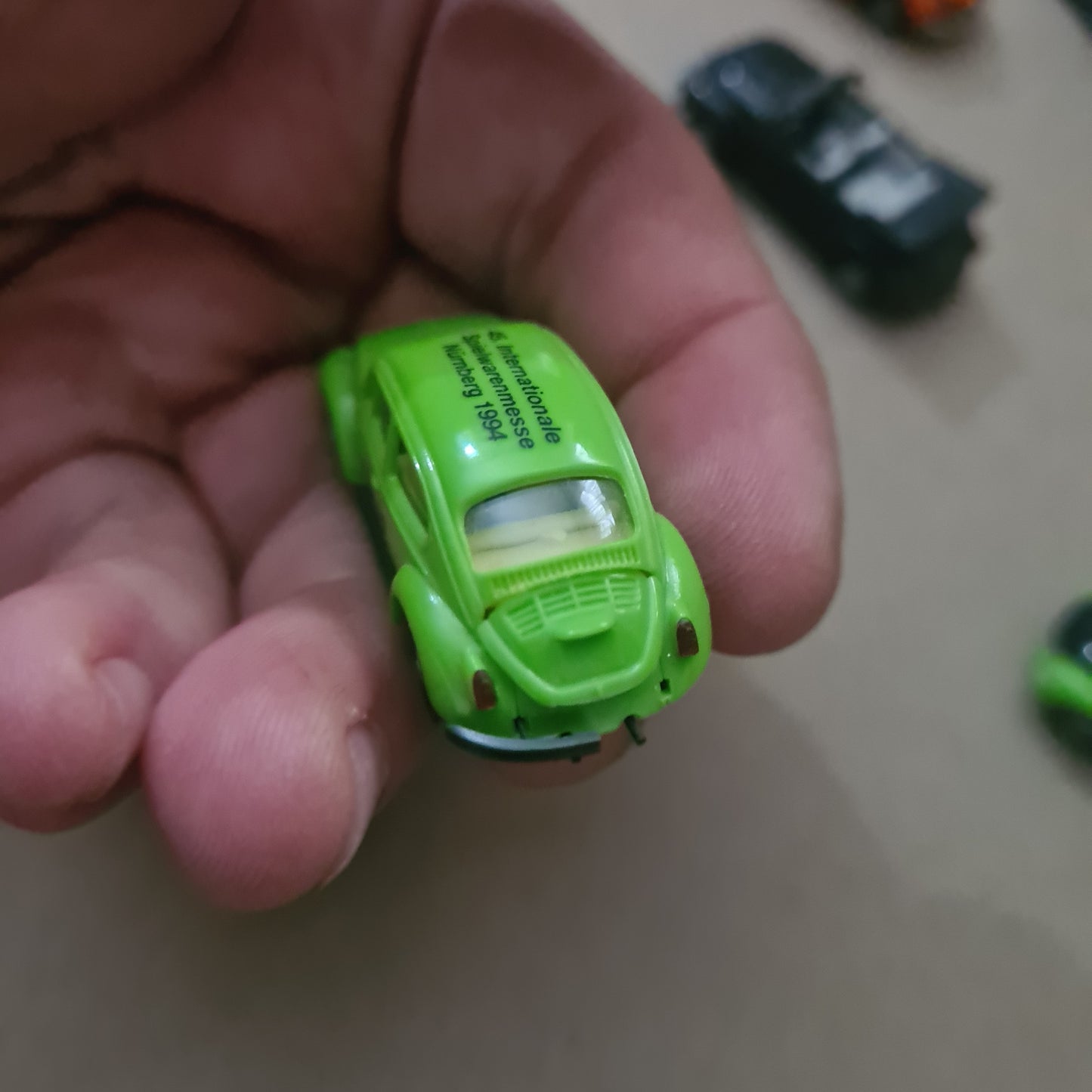 1:87 AWM classic VW Kafer Beetle miniature classic model cars x5 loose
