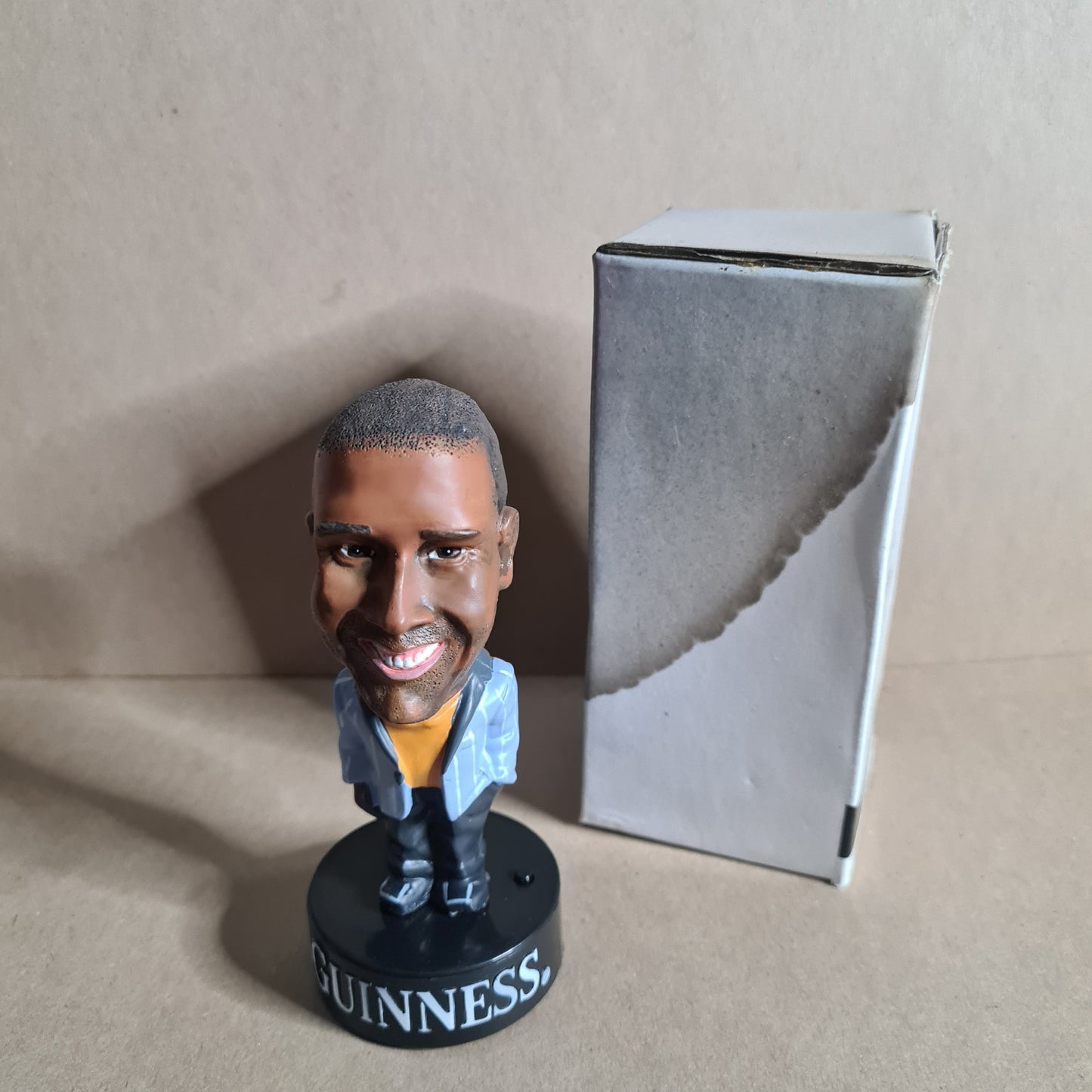 John Barnes Pocket Pundit promotional Guinness talking figure