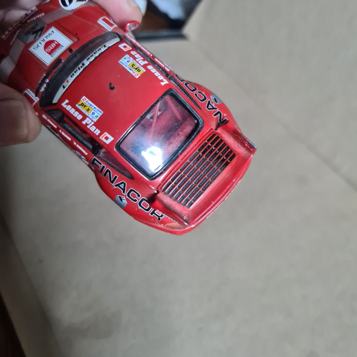 Vitesse 1:43 Porsche 911 GT racing car loose used diecast model