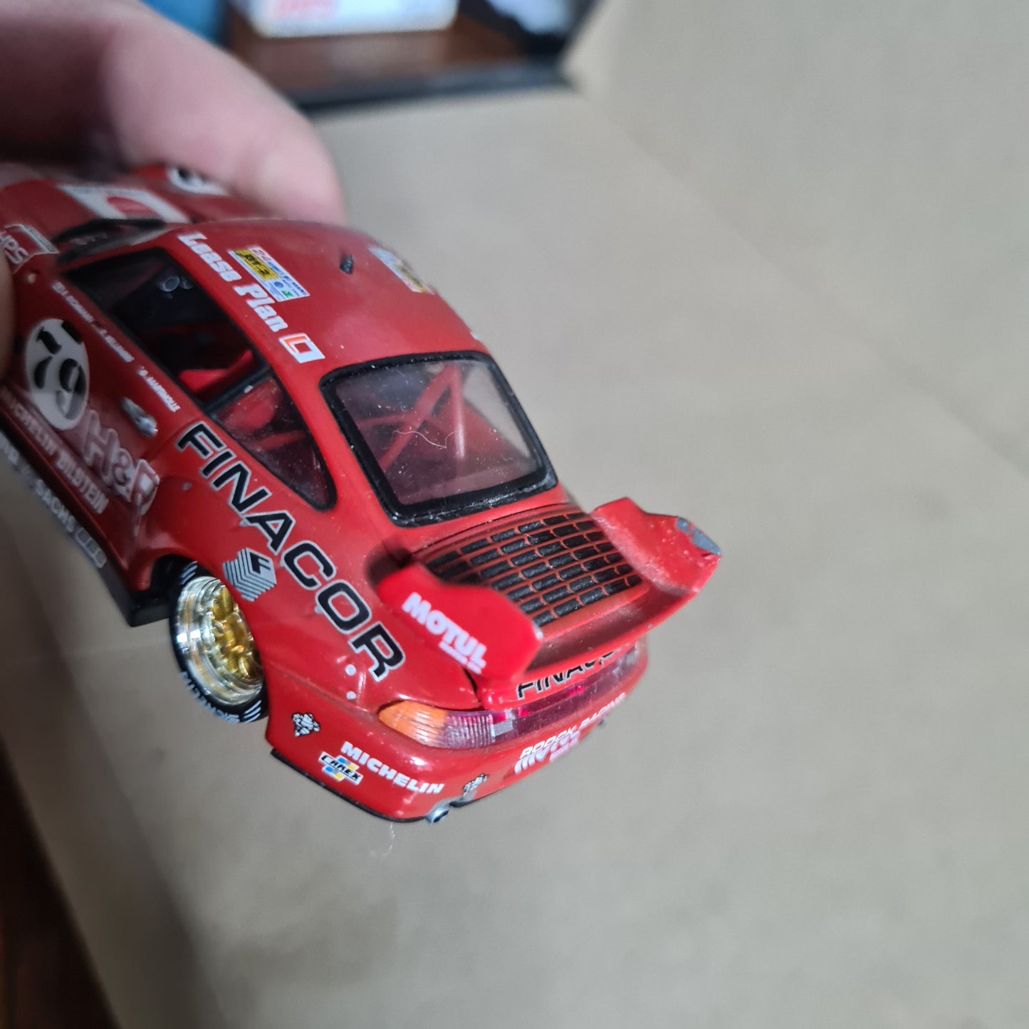 Vitesse 1:43 Porsche 911 GT racing car loose used diecast model