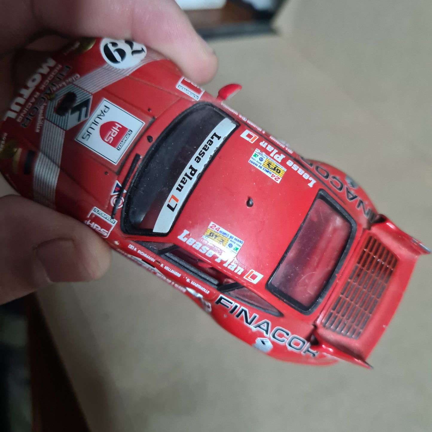 Vitesse 1:43 Porsche 911 GT racing car loose used diecast model