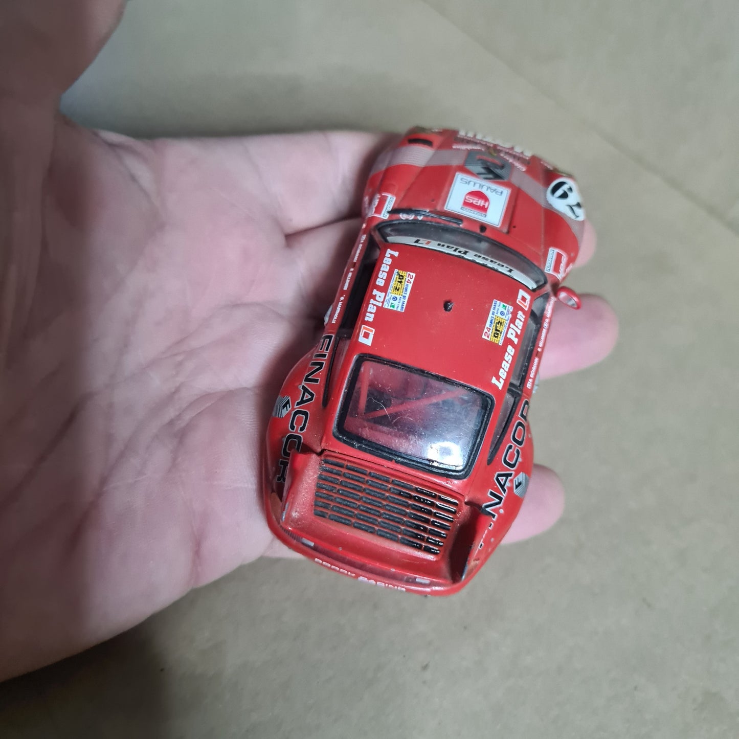 Vitesse 1:43 Porsche 911 GT racing car loose used diecast model